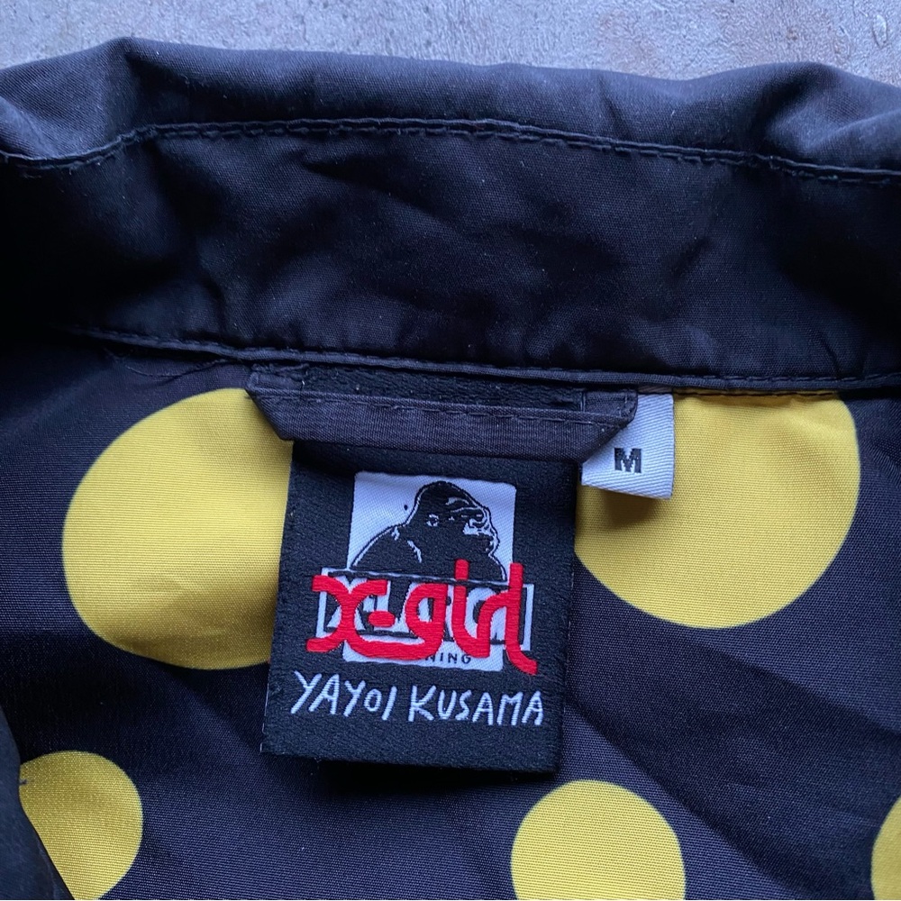 X-LARGE x X-girl Coach Jacket/Reversible Jacket Yayoi Kusama Eternal Soul - Picture 6 of 10